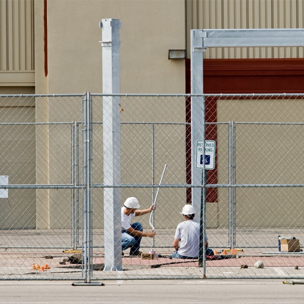 how much time can i lease the temporary fence for my building site or event in Canyon Lake CA